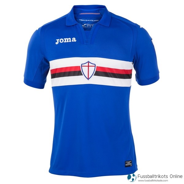 Sampdoria Trikot Heim 2017-18 Fussballtrikots Günstig